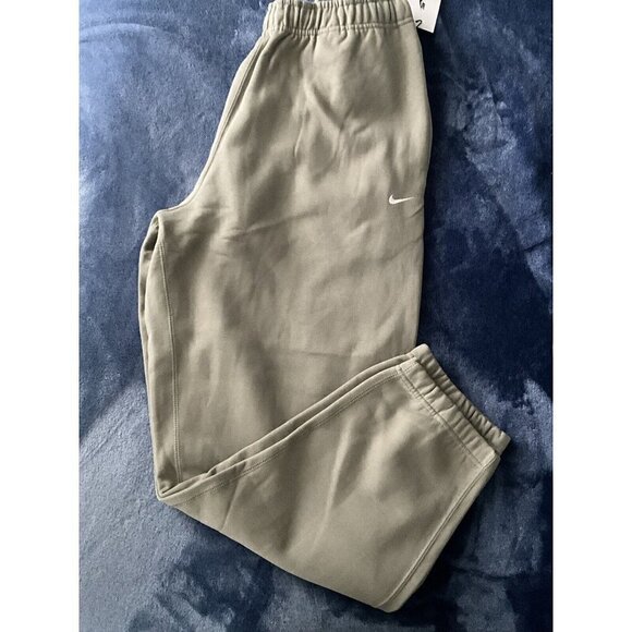 Nike NikeLab Heavyweight Fleece Pants Mens Sz Large Light Army White CW5460-320 - Picture 1 of 10